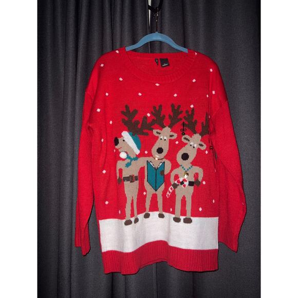 Ugly Christmas Sweater Xmas Size XL - Picture 1 of 3
